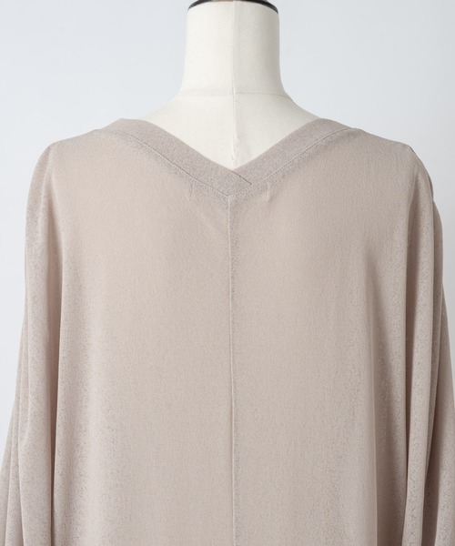 Rewde（ルゥデ）の「【UVカット】着流しロングカーディガン（1R15-05178）（カーディガン/ボレロ・レディース・ベージュ/ネイビー/カーキ/ブラック/ホワイト・M）」の15枚目の写真