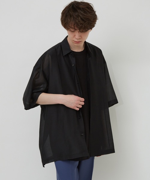 JUNRED(ジュンレッド)の「ルーズノースリーブカットソー(タンクトップ・メンズ・ホワイト/ブラック・S/M/L)」の10枚目の写真