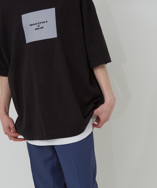 JUNRED(ジュンレッド)の「ルーズノースリーブカットソー(タンクトップ・メンズ・ホワイト/ブラック・S/M/L)」の8枚目の写真