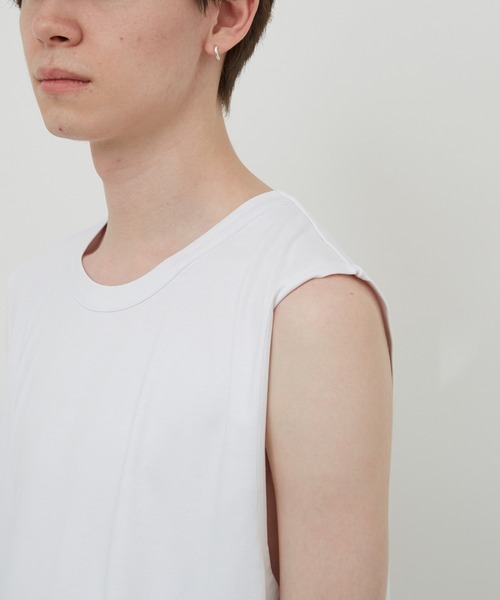 JUNRED（ジュンレッド）の「ルーズノースリーブカットソー