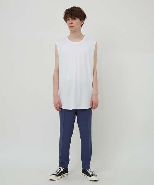 JUNRED（ジュンレッド）の「ルーズノースリーブカットソー