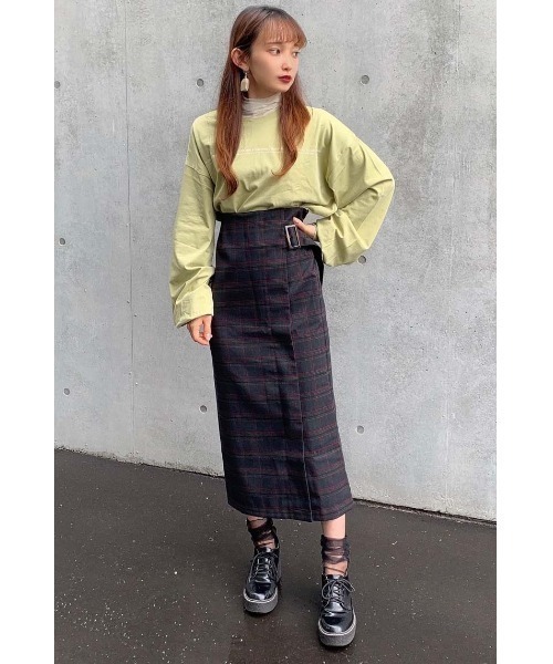 FREE'S MART(フリーズマート)の「◇シースルーハイネックカットソー(Tシャツ/カットソー・レディース・ホワイト/ブラック・FREE)」の16枚目の写真