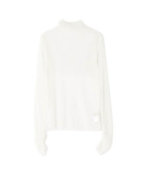 FREE'S MART(フリーズマート)の「◇シースルーハイネックカットソー(Tシャツ/カットソー・レディース・ホワイト/ブラック・FREE)」の19枚目の写真