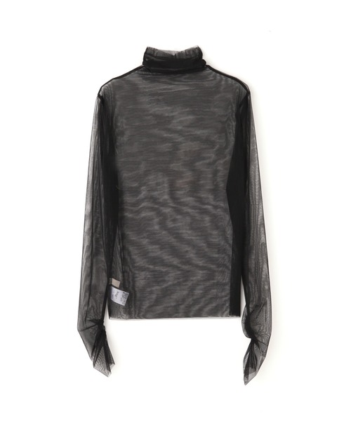 FREE'S MART(フリーズマート)の「◇シースルーハイネックカットソー(Tシャツ/カットソー・レディース・ホワイト/ブラック・FREE)」の15枚目の写真