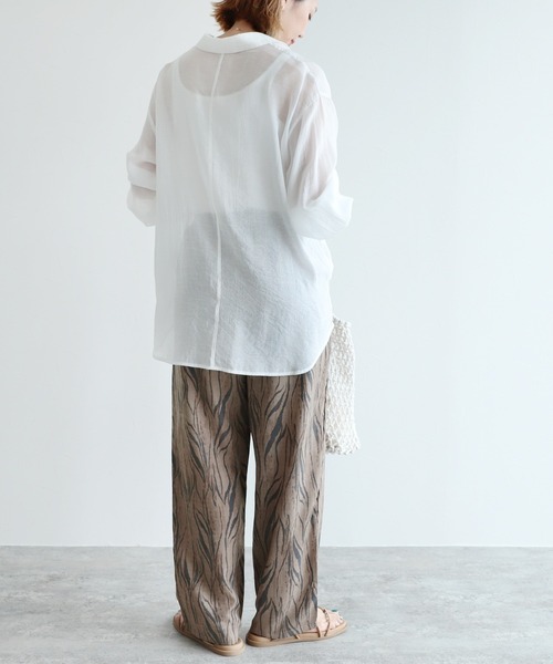 reca(レカ)の「ゼブラ柄プリントパンツ(その他パンツ・レディース・ブラウン/ベージュ・FREE)」の17枚目の写真