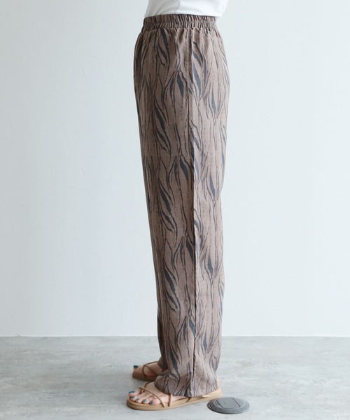 reca(レカ)の「ゼブラ柄プリントパンツ(その他パンツ・レディース・ブラウン/ベージュ・FREE)」の21枚目の写真