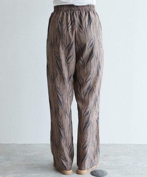 reca(レカ)の「ゼブラ柄プリントパンツ(その他パンツ・レディース・ブラウン/ベージュ・FREE)」の22枚目の写真