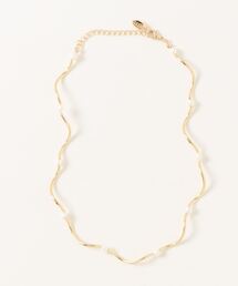 LOWRYS FARM | タンスイパールウネウネネックレス　954287(ネックレス)