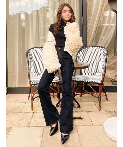 RESEXXY（リゼクシー）の「ブーツカットデニムパンツ（デニム