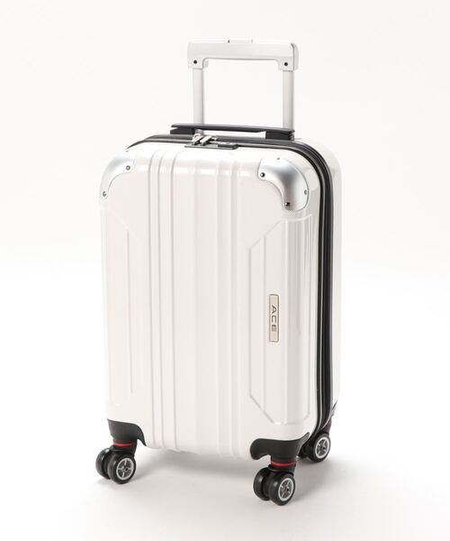 ACE プリズム スーツケース ホワイト
