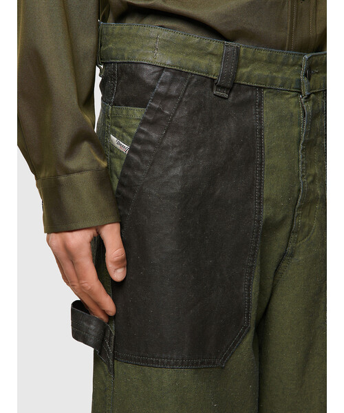 DIESEL（ディーゼル）の「DIESEL FW21 メンズ テーパード ミリタリー カーゴ カラーパンツ（カーゴパンツ・メンズ・グリーン系その他・28inch/26inch/30inch/32inch/34inch/36inch）」の5枚目の写真