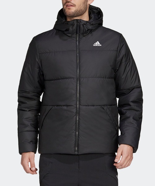 セール Bsc フード付きインサレーテッド ジャケット Bsc Insulated Hooded Jacket アディダス ダウンジャケット コート Adidas アディダス のファッション通販 Zozotown