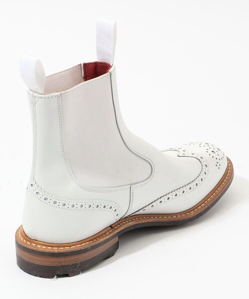 TOMORROWLAND （トゥモローランド）の「【別注】Tricker's×TOMORROWLAND カウレザー サイドゴアブーツ（ブーツ・メンズ・ホワイト/ブラック/キャメル・6/8/7/9）」の6枚目の写真