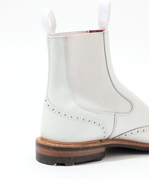 TOMORROWLAND （トゥモローランド）の「【別注】Tricker's×TOMORROWLAND カウレザー サイドゴアブーツ（ブーツ・メンズ・ホワイト/ブラック/キャメル・6/8/7/9）」の8枚目の写真