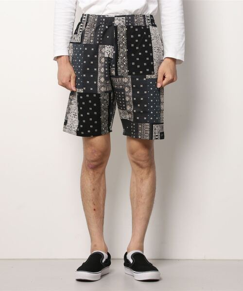 JAPAN BLUE JEANS(ジャパンブルージーンズ)の「JAPAN BLUE/ジャパンブルー CHEF SHORTS シェフショーツ(その他パンツ・メンズ・オレンジ/ブラック/ブルー/ネイビー/グレー・MEDIUM/LARGE)」の2枚目の写真