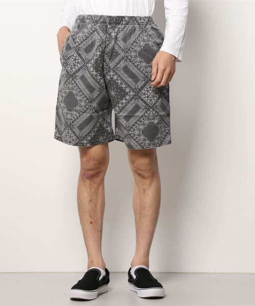 JAPAN BLUE JEANS(ジャパンブルージーンズ)の「JAPAN BLUE/ジャパンブルー CHEF SHORTS シェフショーツ(その他パンツ・メンズ・オレンジ/ブラック/ブルー/ネイビー/グレー・MEDIUM/LARGE)」の1枚目の写真