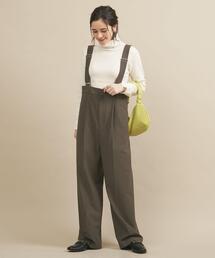 BEAUTY&YOUTH UNITED ARROWS | BY ハイウエストサロペット -ウォッシャブルｰ ∴(サロペット/オーバーオール)