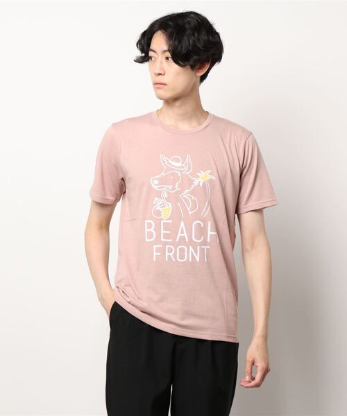 Blue Standard (ブルースタンダード)の「【BLUE STANDARD/ブルースタンダード】やわらか天竺素材 プリントTシャツ(Tシャツ/カットソー・メンズ・ホワイト/ブラック/ネイビー/オリーブ/カーキ/サックスブルー/ピンク/ブルー/その他1/その他2/その他3/その他4/ホワイト系その他/その他16/その他9/その他7/ピンク系その他/ブルー系その他/その他11/その他15/グリーン系その他/その他13/その他10/その他6/その他12/その他14/ブラック系その他/その他8・MEDIUM/LARGE/X-LARGE)」の13枚目の写真