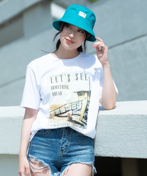 Blue Standard (ブルースタンダード)の「【BLUE STANDARD/ブルースタンダード】やわらか天竺素材 プリントTシャツ(Tシャツ/カットソー・メンズ・ホワイト/ブラック/ネイビー/オリーブ/カーキ/サックスブルー/ピンク/ブルー/その他1/その他2/その他3/その他4/ホワイト系その他/その他16/その他9/その他7/ピンク系その他/ブルー系その他/その他11/その他15/グリーン系その他/その他13/その他10/その他6/その他12/その他14/ブラック系その他/その他8・MEDIUM/LARGE/X-LARGE)」の14枚目の写真