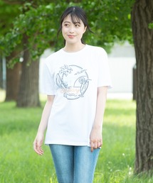 【BLUE STANDARD/ブルースタンダード】やわらか天竺素材 プリントTシャツ