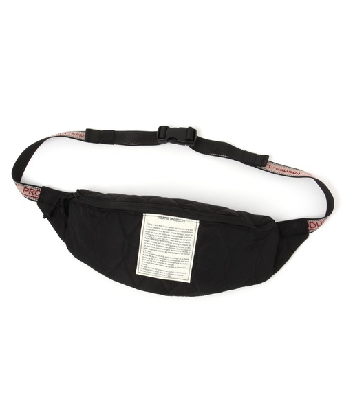 THEATRE PRODUCTS(シアタープロダクツ)の「【THEATRE PRODUCTS(シアタープロダクツ)】キルトボディバッグ(ボディバッグ/ウエストポーチ・レディース・ブラック/アイボリー・FREE)」の13枚目の写真
