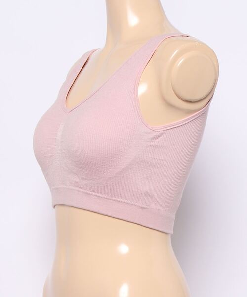 SNIDEL HOME(スナイデルホーム)の「ナイトブラ(ナイトブラ・レディース・ラベンダー/ライトピンク・1/0)」の4枚目の写真