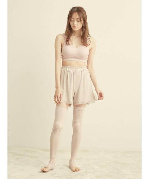 SNIDEL HOME(スナイデルホーム)の「ナイトブラ(ナイトブラ・レディース・ラベンダー/ライトピンク・1/0)」の5枚目の写真