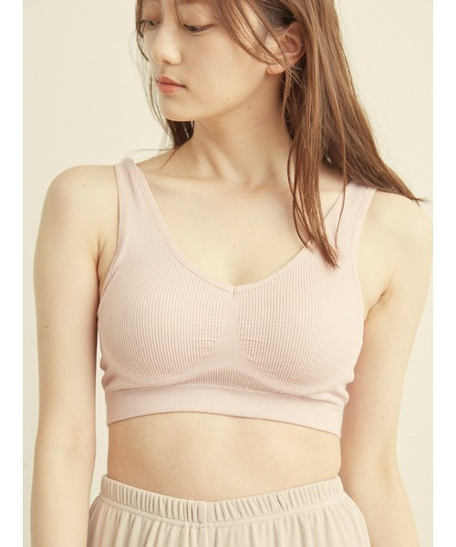 SNIDEL HOME(スナイデルホーム)の「ナイトブラ(ナイトブラ・レディース・ラベンダー/ライトピンク・1/0)」の8枚目の写真