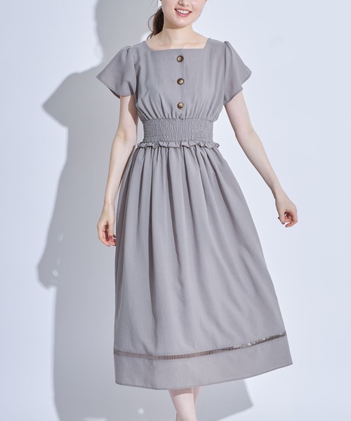 セール フロントボタンスクエアネックフレアマキシワンピース ワンピース Tocco Closet トッコ クローゼット のファッション通販 Zozotown セール フロントボタンスクエアネックフレアマキシワンピース ワンピース Tocco Closet トッコ クローゼット のファッション通販 Zozotown
