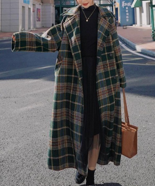 ABITOKYO（アビトーキョー）の「ウエストマークチェック柄チェスター