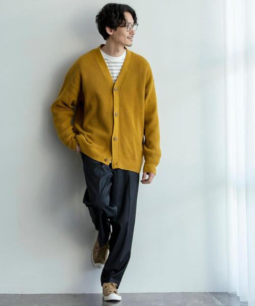 coen(コーエン)の「Wフェイスツイルタックイージーパンツ(スラックス・メンズ・ブラック/ベージュ/ネイビー/グレー・SMALL/MEDIUM/LARGE/X-LARGE)」の8枚目の写真