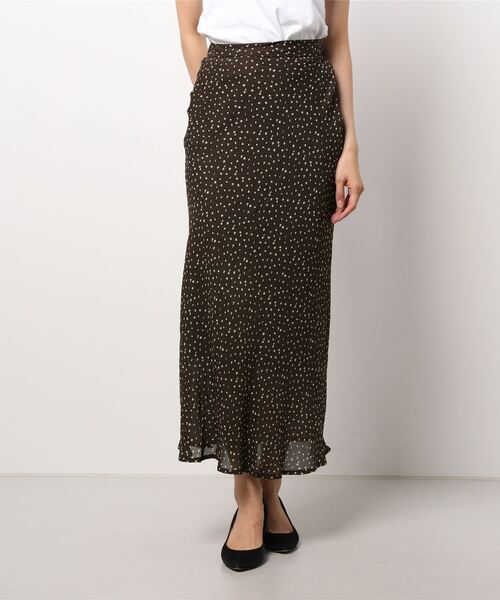 LOWRYS FARM(ローリーズファーム)の「ヒョウガラフレアスカート 217197(スカート・レディース・アイボリー/ブルー/ブラック/ブラウン・FREE)」の14枚目の写真