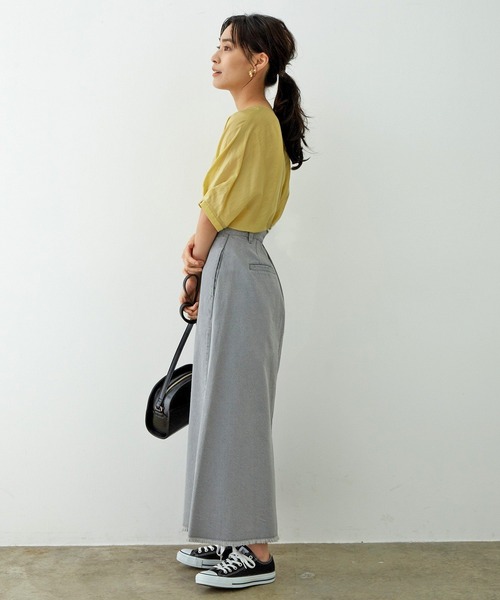 SALON adam et rope'（サロン アダム エ ロペ）の「[完売アイテム新色追加！]【WEB限定】ハーフムーンショルダーバッグ2（ショルダーバッグ・レディース・ブラック/ダークブラウン/グリーン系その他2/グリーン系その他3・FREE）」の6枚目の写真