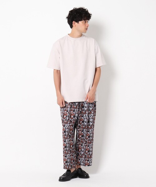 OPAQUE.CLIP（オペークドットクリップ）の「◆ライトダブルクロス タックテーパードパンツ【UNISEX】（スーツパンツ・レディース・チャコール/ブラック系1・38/40）」の17枚目の写真