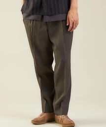 green label relaxing | <green label relaxing>テクノカルゼ ワイド 2プリーツ テーパード パンツ(その他パンツ)