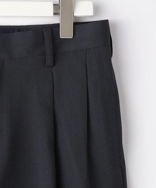 green label relaxing（グリーンレーベルリラクシング）の「＜green label relaxing＞テクノカルゼ ワイド 2プリーツ テーパード パンツ（その他パンツ・メンズ・ネイビー/モカ・S/M/L/XL）」の5枚目の写真