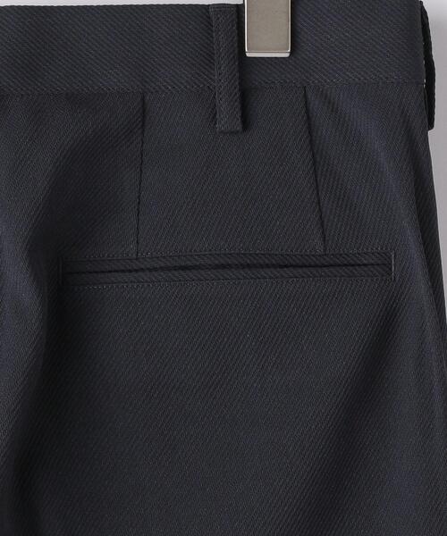 green label relaxing（グリーンレーベルリラクシング）の「＜green label relaxing＞テクノカルゼ ワイド 2プリーツ テーパード パンツ（その他パンツ・メンズ・ネイビー/モカ・S/M/L/XL）」の18枚目の写真