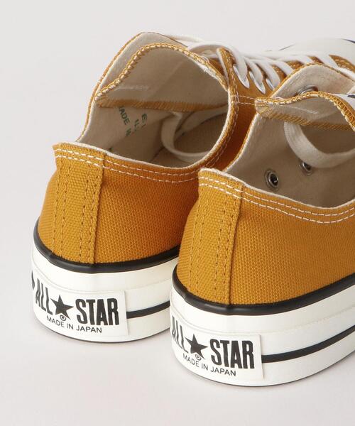 CONVERSE(コンバース)の「<CONVERSE(コンバース)>ALL STAR MADE IN JAPAN スニーカー/21FW◆(スニーカー・レディース・マスタード・23cm/23.5cm/24cm/24.5cm/25cm)」の2枚目の写真