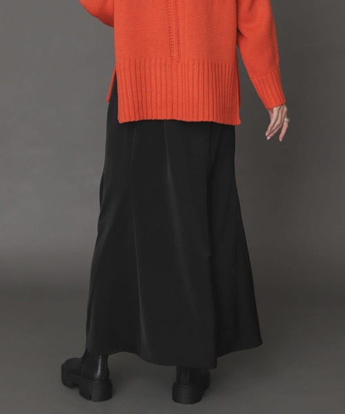 SENSE OF PLACE by URBAN RESEARCH(センスオブプレイスバイアーバンリサーチ)の「サテンマーメイドスカート(スカート・レディース・ブラウン/ライトベージュ/ブラック・ONE)」の7枚目の写真