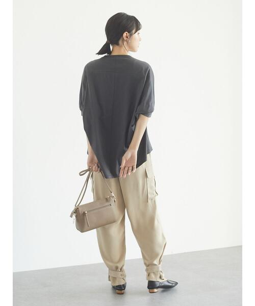 Green　Parks（グリーンパークス）の「2WAY アラジンカーゴパンツ＊（その他パンツ・レディース・ブラック/ベージュ・FREE）」の10枚目の写真