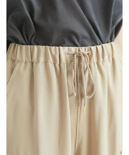 Green　Parks（グリーンパークス）の「2WAY アラジンカーゴパンツ＊（その他パンツ・レディース・ブラック/ベージュ・FREE）」の8枚目の写真