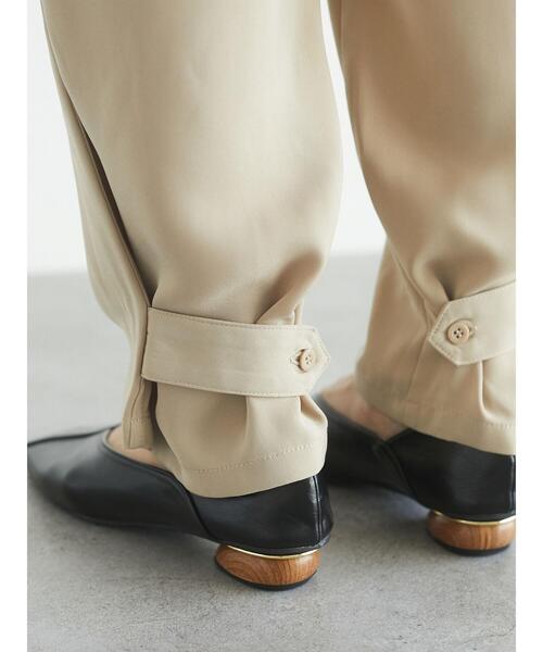 Green　Parks（グリーンパークス）の「2WAY アラジンカーゴパンツ＊（その他パンツ・レディース・ブラック/ベージュ・FREE）」の5枚目の写真