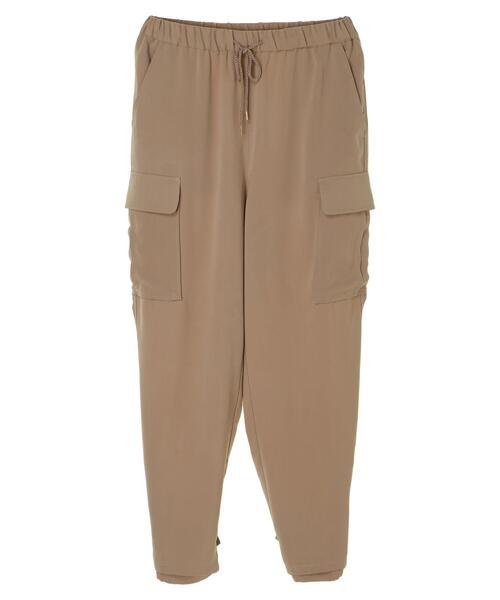 Green　Parks（グリーンパークス）の「2WAY アラジンカーゴパンツ＊（その他パンツ・レディース・ブラック/ベージュ・FREE）」の20枚目の写真