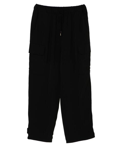 Green　Parks（グリーンパークス）の「2WAY アラジンカーゴパンツ＊（その他パンツ・レディース・ブラック/ベージュ・FREE）」の12枚目の写真