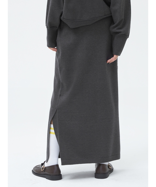 GAP（ギャップ）の「マキシ ニットスカート（スカート・レディース・グレー系その他/グレー系その他2/その他・S/M/XS/XXS/L）」の7枚目の写真