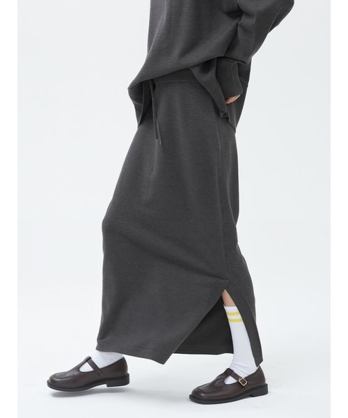 GAP（ギャップ）の「マキシ ニットスカート（スカート・レディース・グレー系その他/グレー系その他2/その他・S/M/XS/XXS/L）」の5枚目の写真