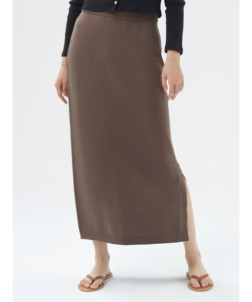 GAP（ギャップ）の「マキシ ニットスカート（スカート・レディース・グレー系その他/グレー系その他2/その他・S/M/XS/XXS/L）」の13枚目の写真