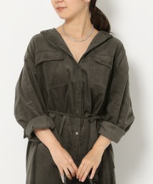 ウエストマークコーデュロイシャツ 227708