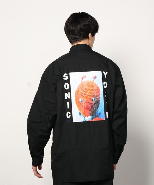 HYSTERIC GLAMOUR（ヒステリックグラマー）の「SONIC YOUTH/DIRTY 4ポケットシャツ（シャツ/ブラウス・メンズ・カーキ/ホワイト/ブラック・LARGE/X-LARGE/MEDIUM/SMALL）」の13枚目の写真