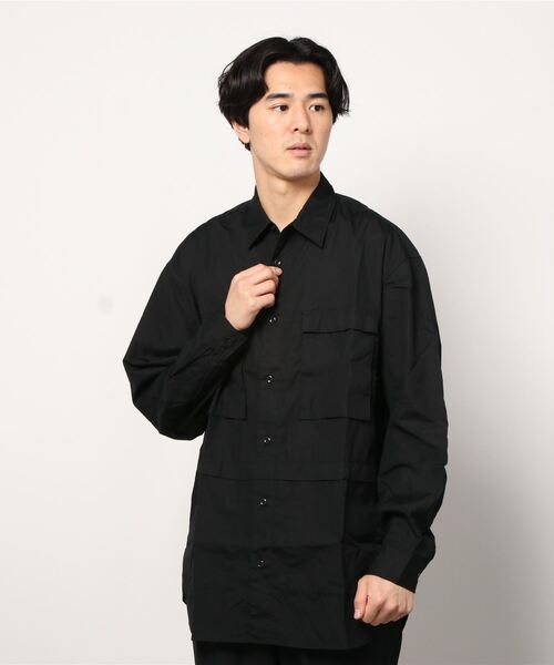 HYSTERIC GLAMOUR（ヒステリックグラマー）の「SONIC YOUTH/DIRTY 4ポケットシャツ（シャツ/ブラウス・メンズ・カーキ/ホワイト/ブラック・LARGE/X-LARGE/MEDIUM/SMALL）」の4枚目の写真